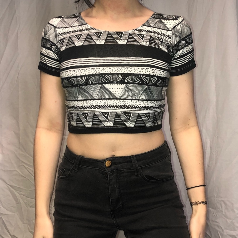 American Apparel crop top